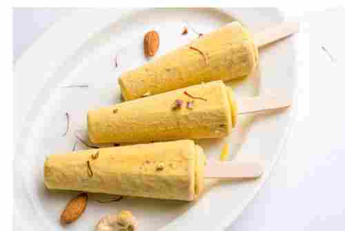 Kesar Pista Kulfi Ice Cream For Desert Used In Restaurant, Home Purpose, Office Parties