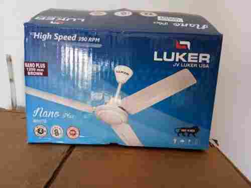 Energy Efficient Long Lasting High Speed Cost Effective Luker Brown Ceiling Fan