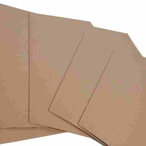 High Strength High Load Bearing Capacity 100% Recyclable Long Lasting Corrugated Brown Sheet