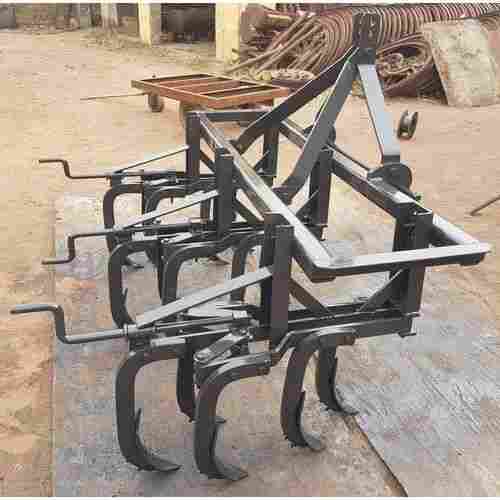Ruggedly Constructed Highly Durability Heavy Duty Spring Loaded Black Cultivator