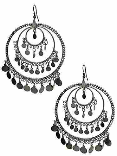 Elegant Stylish Silver Plated Artifical Earring For Women And Girls