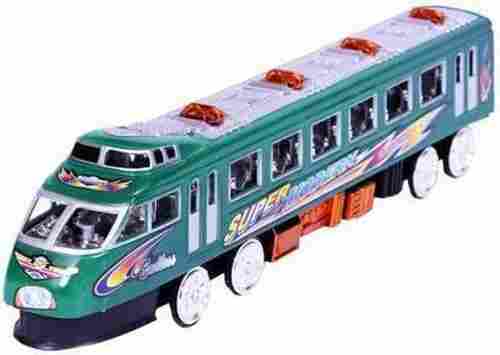 Kids Easy To Play Light Weight Unbreakable Strong Plastic Green Express Friction Toy Train 