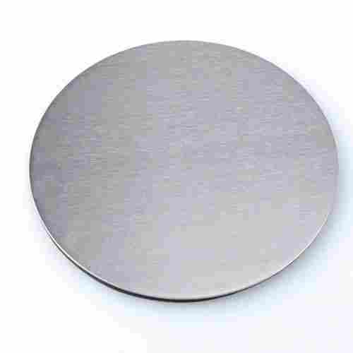 Stainless Steel 304 Brushed Dp1 Satin Laser Cut Disc/Blank 4mm Thick Circle