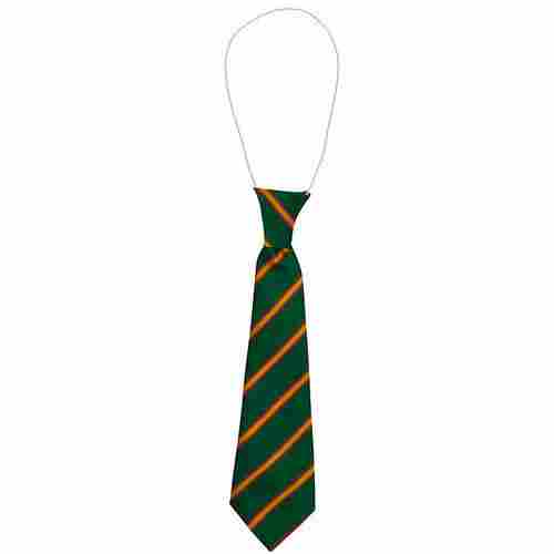 Multi Color Polyester Fabric All Sizes Full Length Striped Pattern School Kids Uniform Tie