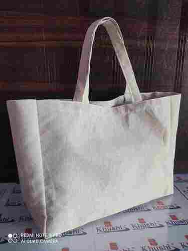 Handled Cotton Carry Bags With Dimension 38 X 42 CM And Washable