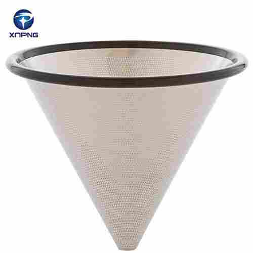 Stainless Steel Coffee Filter Coffee Dripping Pot Manual Cone Coffee Filter