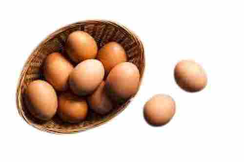 Highly Protein And Calcium Enriched Oval Shaped Fresh Brown Country Eggs