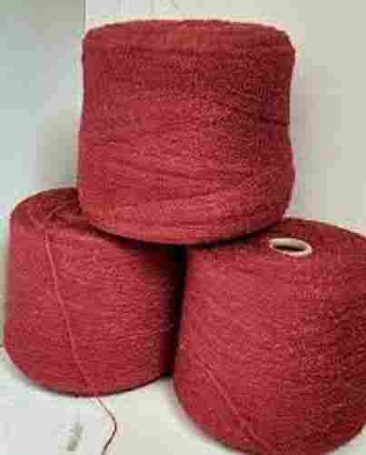 Maroon Baby Soft Dyed Yarn Suitable For Weaving And Knitting