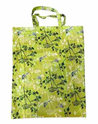 Large Space Lightweight Easy To Carry Printed Cotton Tote Bags With Loop Handled