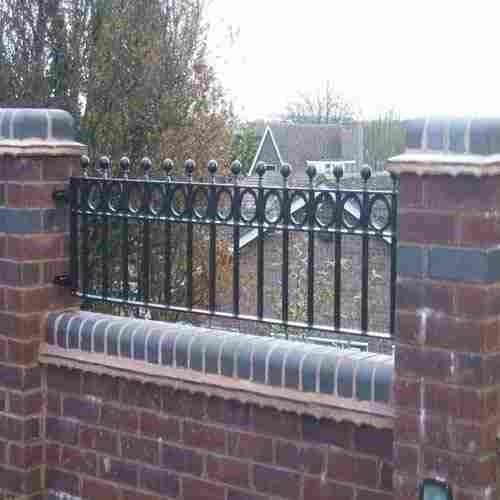 Mild Steel Compound Wall Railing at Best Price in Indore | Hanu Stainless