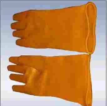Plain Natural Rubber Gloves
