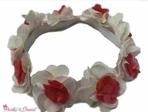 Satin Floral Hairband For Girl (Pretty28)