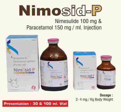  निमेसुलाइड और पेरासिटामोल इंजेक्शन