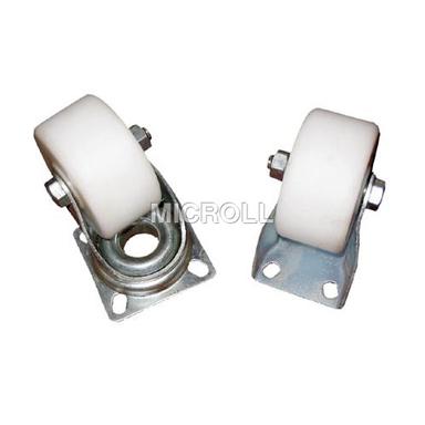 Galvanized Twin Wheel Caster Light