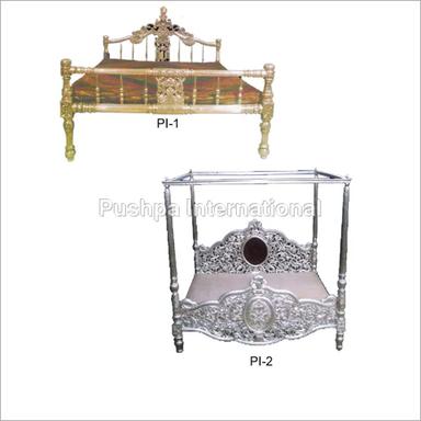 Painted Antique Bed