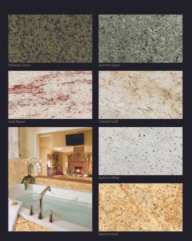 Brass Blue Granite Slabs