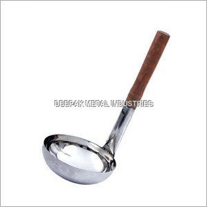 Professional Ladle with Wooden Handle