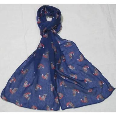 Wool New Rayon Printed Stole