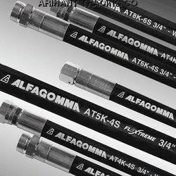 Rubber And Stainless Steel Black Hydraulic Hose Pipe