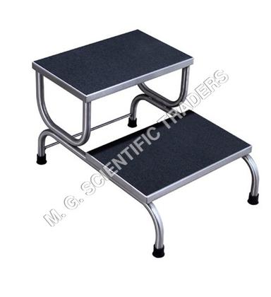 Black & Silver Double Foot Step