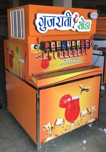 Semi-Automatic Soda Fountain Machine