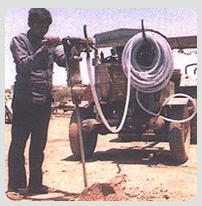 White Rock Drilling Pipe