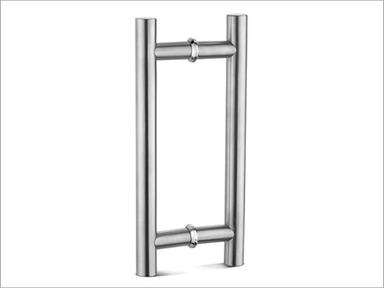 Silver Stainless Steel Glass Door Handles