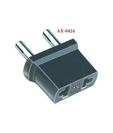 Black Combi Plug 2 In 1