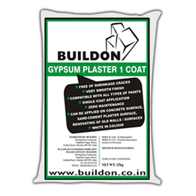 Gypsum Plaster One Coat Size: Bag