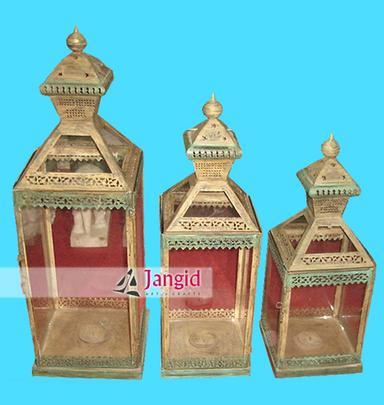 Metal Indian Iron Candle Hanging Lantern