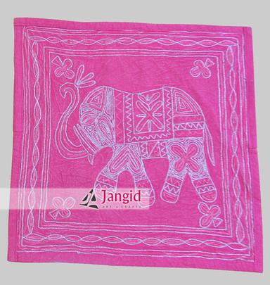 Aari Cotton Elephant Cushion Cover Use: Pillow