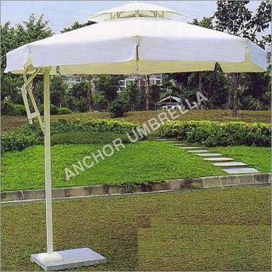 White Side Pole Cantilever Umbrella