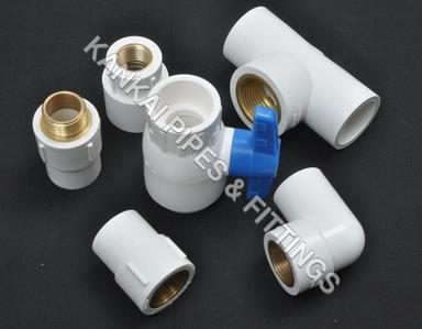 White Upvc Plumbing Fitting