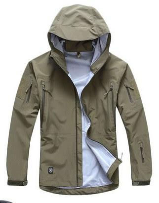 Green And White Corporate Jacket