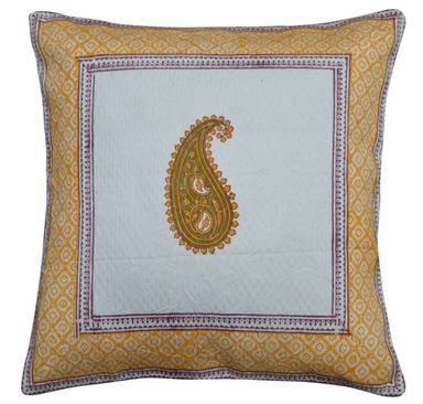 Printed Patch Work Cushion Cover