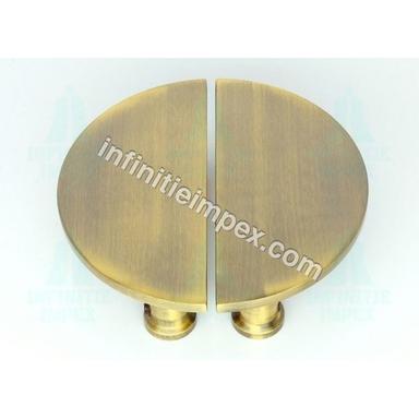 Round Brass Semi Circle Pull Handle