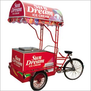 Red On Wheels Deep Freezer