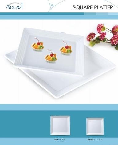 14" * 14" Square Platter