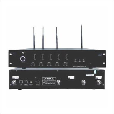 Black Uhf Wireless Conference System Main Controller