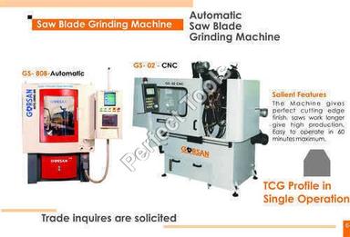 White Automatic Circular Saw Blade Grinding Machine