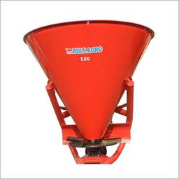 Fertilizer Broadcaster - Steel, 1200 mm x 900 mm x 1000 mm | 150 kg Capacity, 10-15 Meters Spreading Width, Gear Driven, Red
