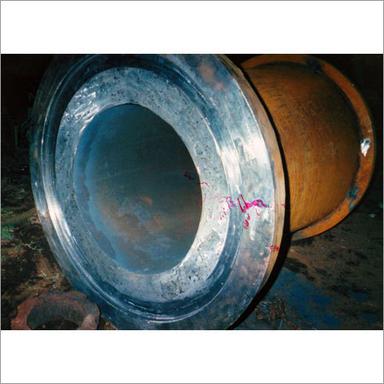 Painted Power Plant Trunnion Liner Casting
