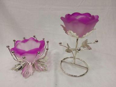 Silver Plated Candle Holder