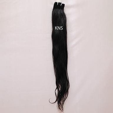 Natural Colour Black And Brown Long Straight Human Hair