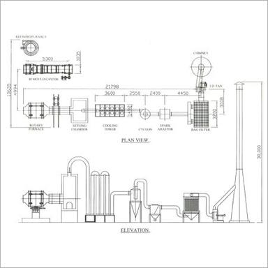 Semi-Automatic Lead Recycling Plant