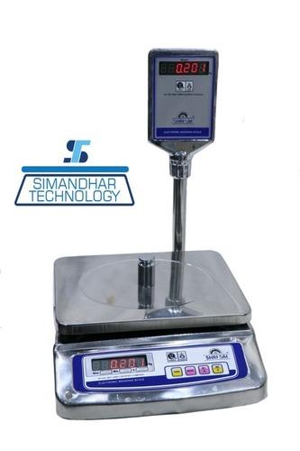 Ss Table Top Scale Capacity Range: 50  Kilograms (Kg)