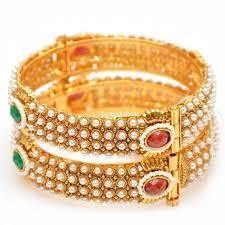 Party Kundan Bangles