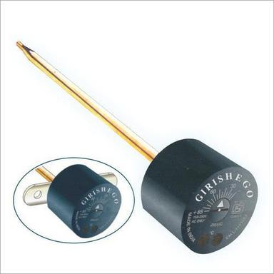 Black Round Thermostat