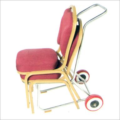 Stainless Steel Color Banquet Ss Chair Trolley
