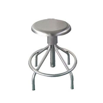 Stainless Steel Round Stool For Swivel Hospital Chair No Assembly Required